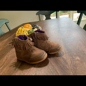 Fall boots with fringe! Toddler size 7